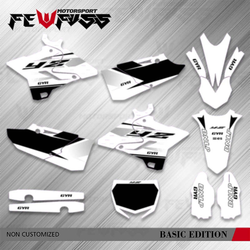 Fewfuss For YZ125 YZ250 YZ 125 YZ 250 2015 2016 2017 2018 2019 2020 2021 Motorcycle Background Graphics Decals Stickers