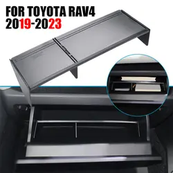 For Toyota RAV4 2019- 2023 Car Glove Box Organizer Armrest Box Interval Storage Box Insert Divider Auto Interior Accessories