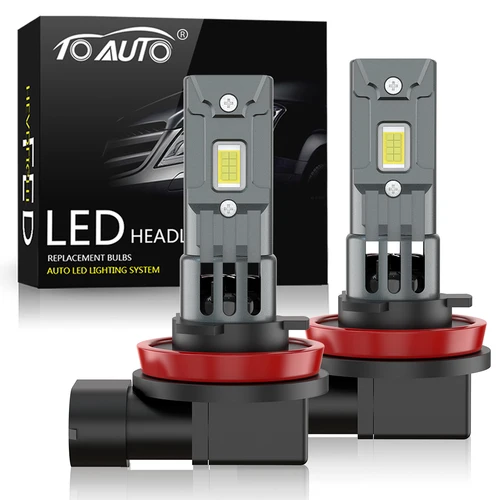 H11 H9 H8 luz antiniebla LED Canbus sin Error 9005 9006 HB3 HB4 LED 110W bombilla de luz antiniebla 6000K bombillas de cabeza de coche lámpara automática 12V 6500K