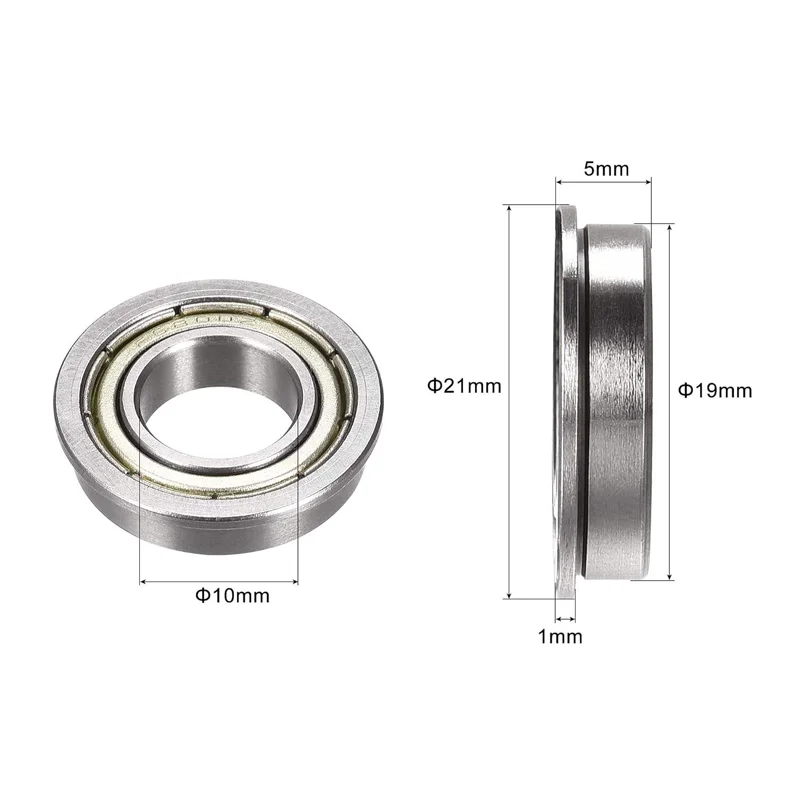 High Performance F6700 F6701 F6702 F6703 F6704 ZZ Flange Bearing With Fixed Flange Long Service Life Flange Bearing