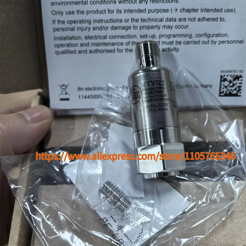 1pcs 100% Original IFM VTV122 VTV121 VKV021 VKV022 VVB010 VVB001 Vibration Transmitter Sensor