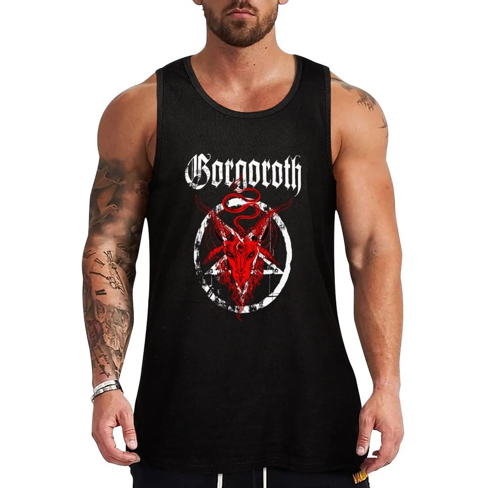 gorgoroth new logo Tank Top Active Tank Top Lightweight Workout Gym Sleeveless