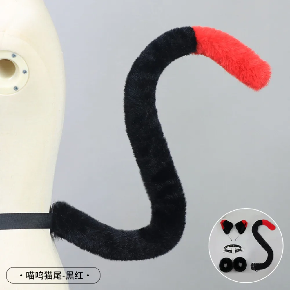 Fluffy Tail COS Cat Fox Tails Plush Long Tails Furry Tail Anime Role Play Party Performance Props Cosplay Costume Accessories
