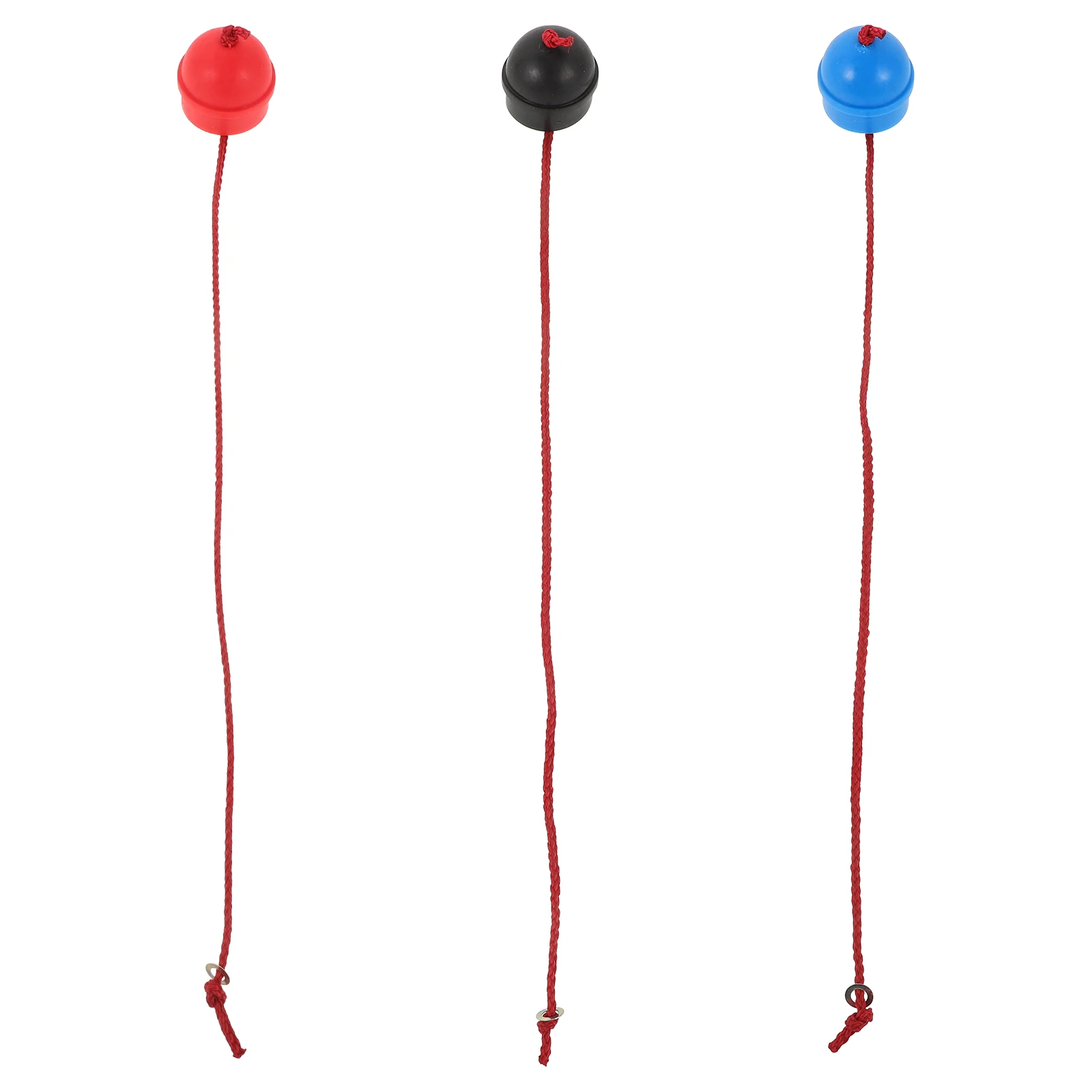 

3 Pcs Pool Chalk Holder Chocolate Powder Hat Billiard Tools Billiards Accessories