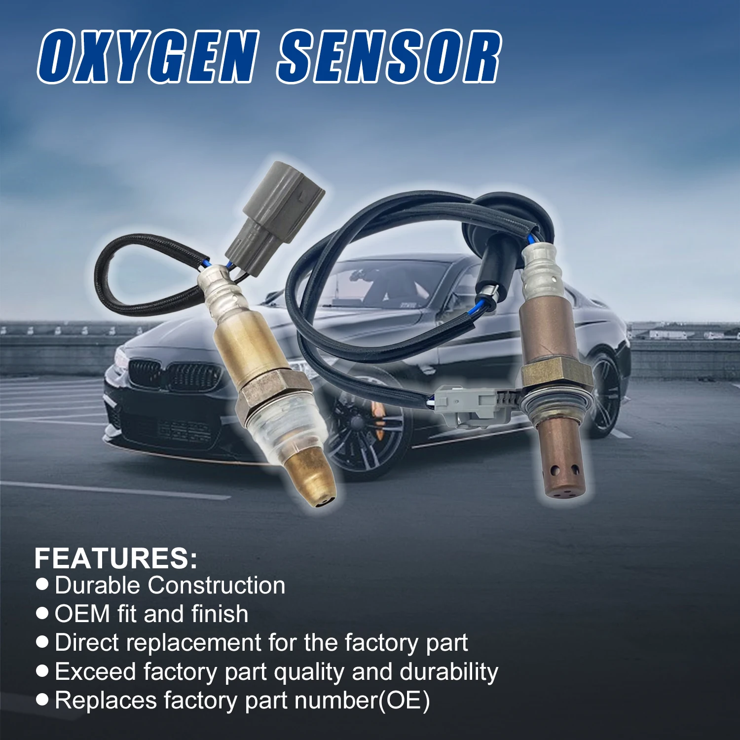 New Upstream&Downstream Oxygen Sensor 234-9012 234-4516 For Toyota Sienna 3.3L 2004 2005 2006 Sienna 3.5L 2007 2008 2009 2010