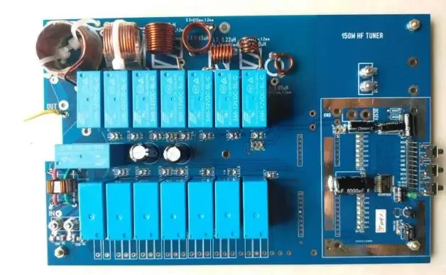 Assembled ATU-200 1.9-54MHz 150 - 200W Automatic Antenna Tuner, Update Version of ATU-100 ATU100 + 0.91 OLED +  Firmware