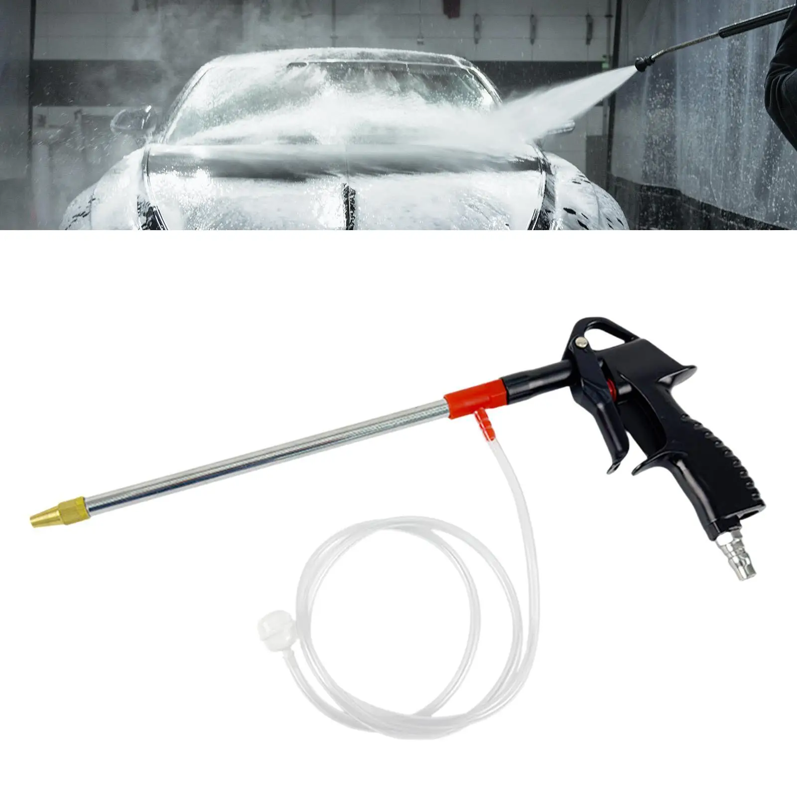 Convenient Car Cleaning Tool Adjustable High Pressure Air Blower Washer for Automotive Tools Complete Kit Use