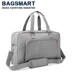 BAGSMART Travel Duffle Bag Carry on Luggage Weekend Bag Large Capacity Overnight Waterproof Bags for Business Gym Commuting Out