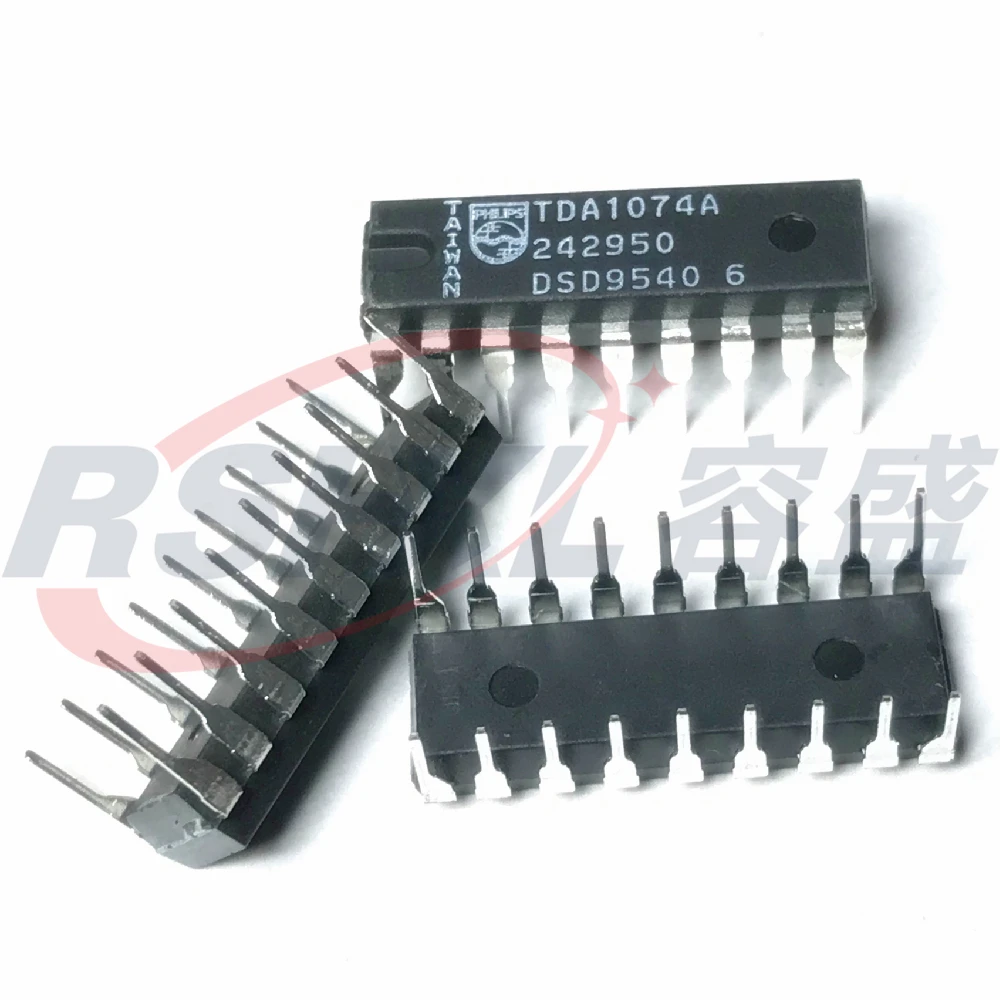 TDA1074A DIP-18P New Original 10pcs/Lot Dual tandem electronicpotentiometer circuit