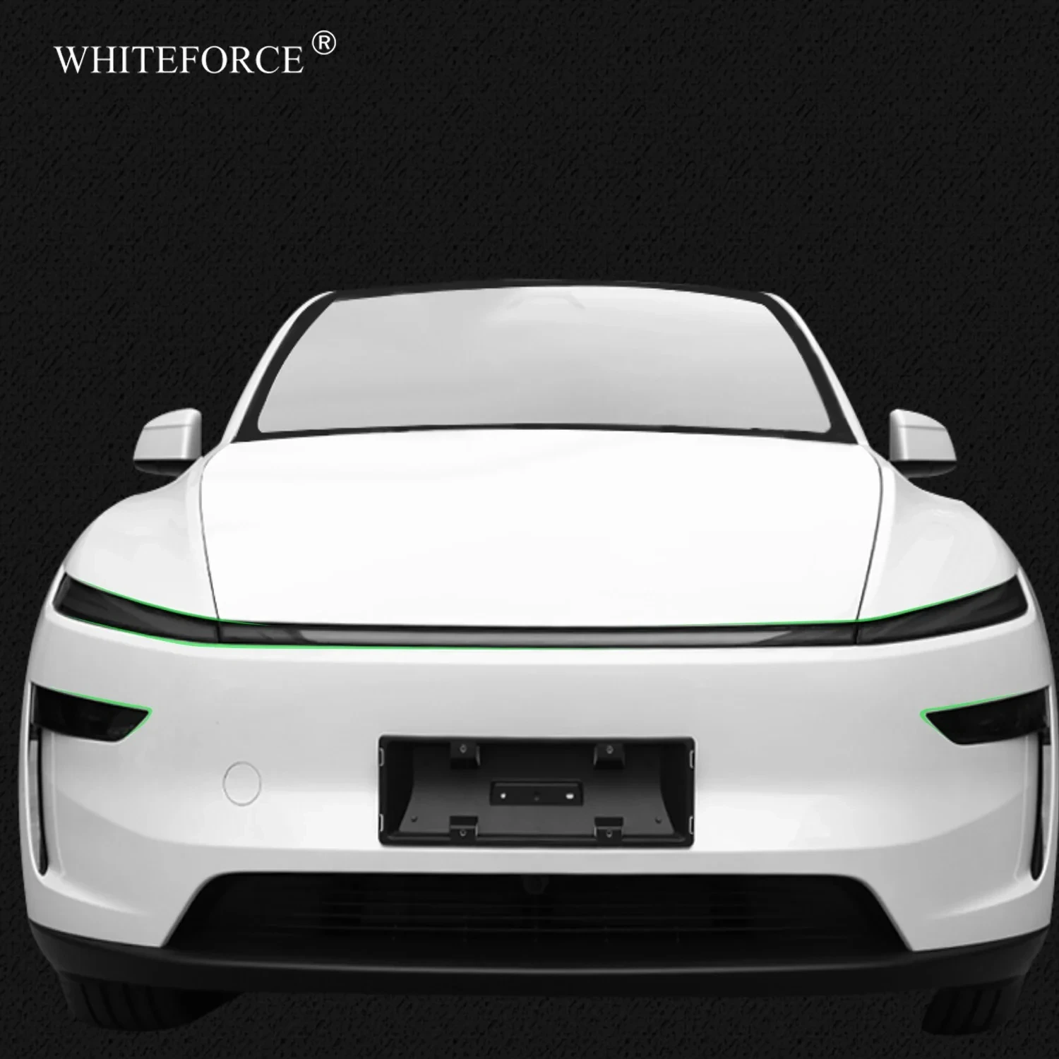 For Tesla Model Y Juniper 2025 TPU Headlight Taillight Foglight Protective Film Modification Headlight Black Transparent Film