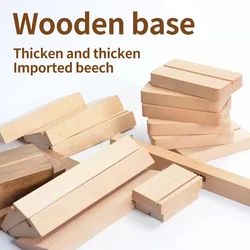 Suitable For A4/A5/A6 Panel Matural Wood Name Note Clip Photo Clip Business Card Clip Desktop Message Clip