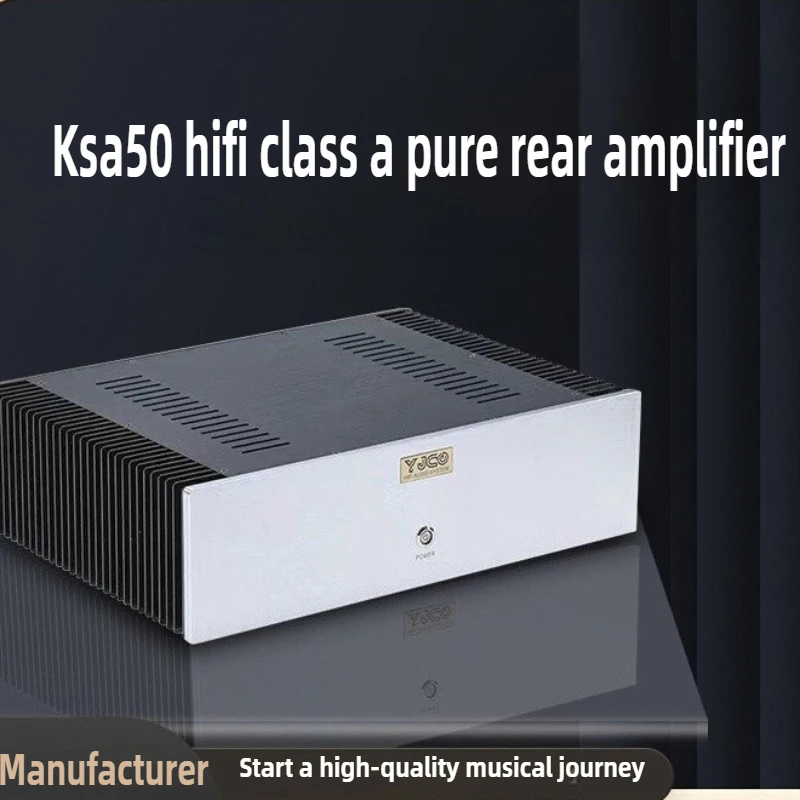 

KSA50 Fever Grade Gold Sealed High Power Pure Post-Stage HIFI Class A Home Professional Audio Power Amplifier Double NiuUpgrade