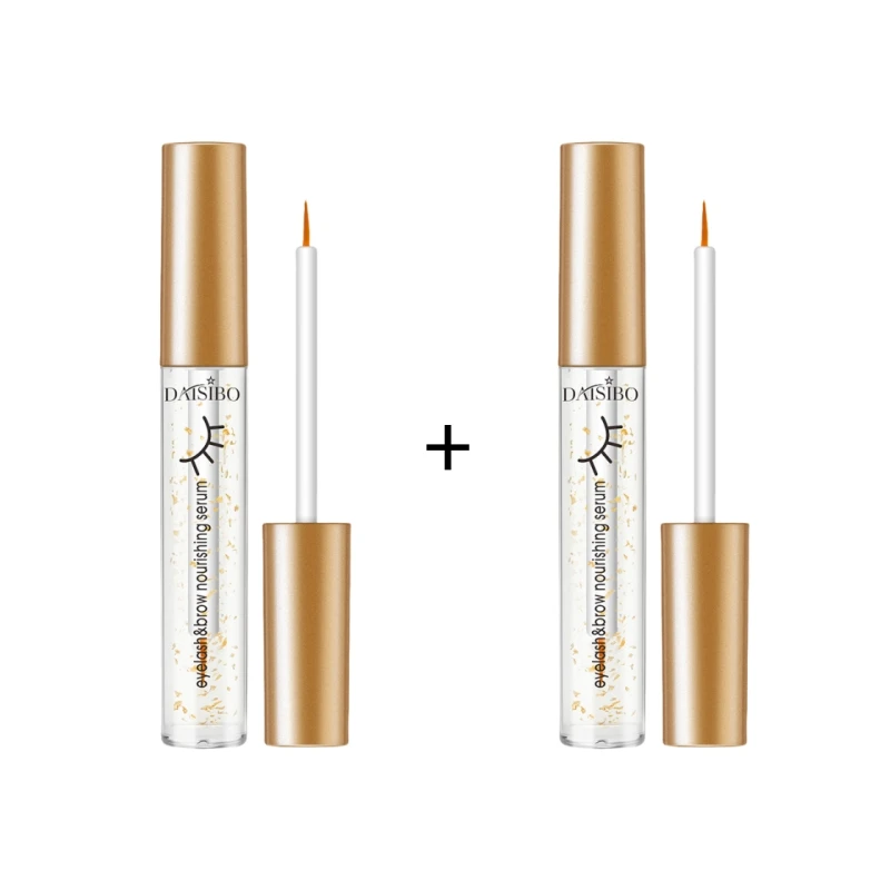 2 pièces-DAISIBO sérum pour les yeux ingrédients naturels, gel cosmétique pour les yeux noir épaissit naturellement