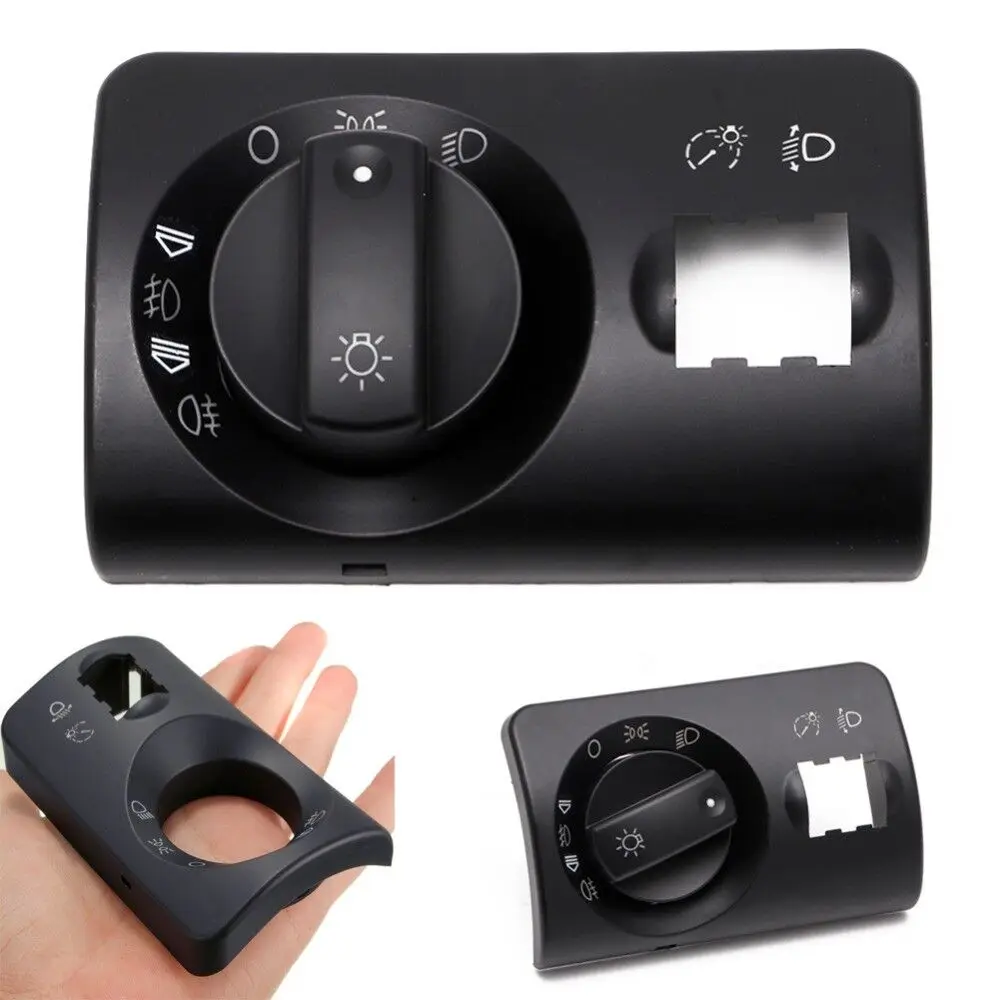 Couvercle de commutateur de phare antibrouillard noir pour Audi A6 C5 4B1941531F, Kit de réparation de commande de phare antibrouillard, pièce automobile, accessoires de voiture
