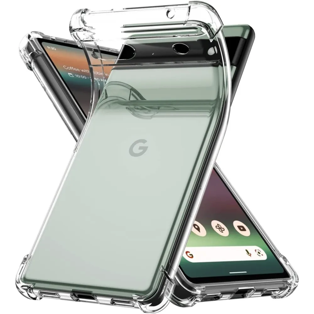 1,5 MM Dicke Air-Bag Klar Telefon Fall Für Google Pixel 6 7 8 9 10 Pro XL Abdeckung Pixel 6A 7A 8A 9A Stoßfest Abdeckung Fundas