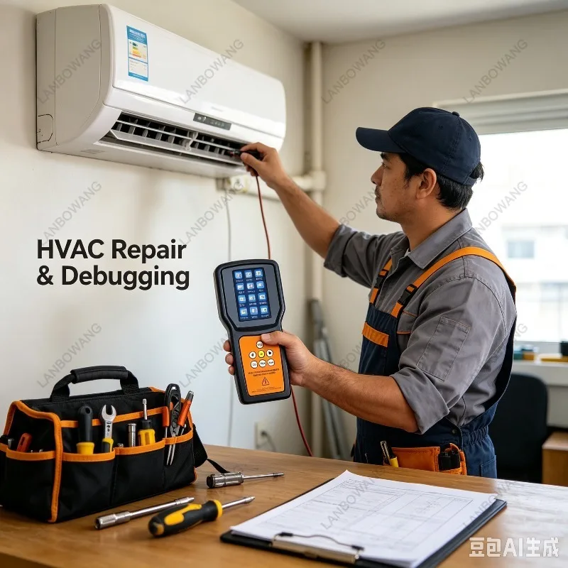 for Multi Brand Variable Frequency Air Conditioning, English Multi Compressor Air Conditioning Maintenance and Testing Instrume