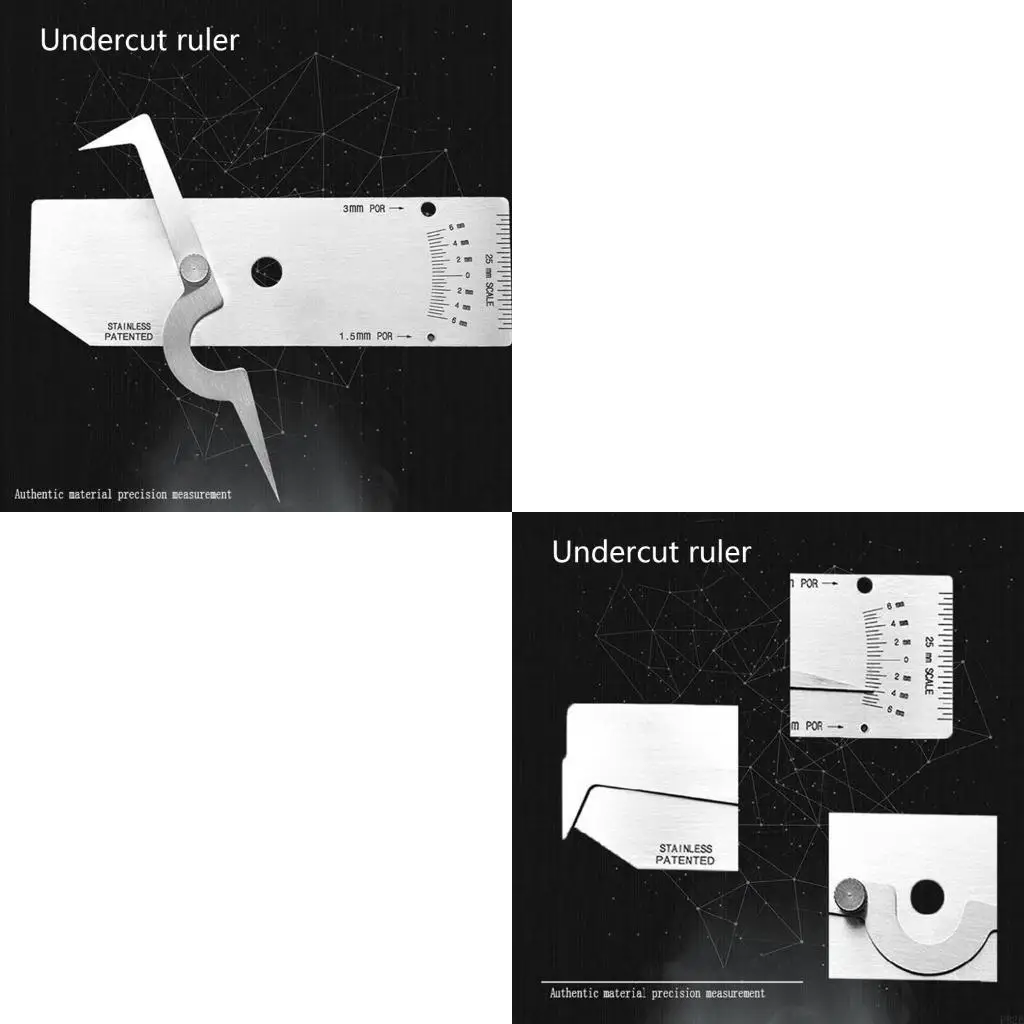 

P82E Welding Gauge-Weld Seam-Biting Inspection Gage-Measuring Tool Woodworking