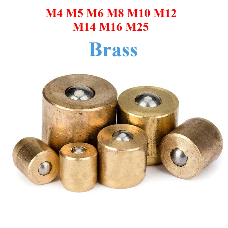Image of 1–20 Stück M4 M5 M6 M8 M10 M12 M14 M16 M25 Press-Fit-Kugelöler Messing-Druckknopföler für Gasmotor Motoröl Fett Ölbecher