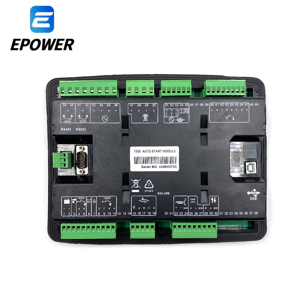 Deepsea 7320 DSE7320MKII DSE7320 MKII وحدة تحكم المولد التلقائي لوحة يمكن أن تحل محل Dse 7320 الأصلي جيدًا #3