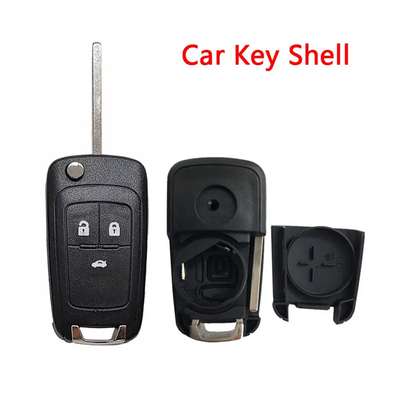 

2/3/4/5 кнопочный откидной пульт дистанционного ключа автомобиля для Chevrolet Cruze Epica Lova Camaro Impala HU100 лезвие для Opel Buick