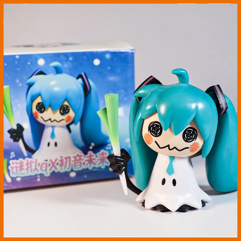 

New 7CM With Box HATSUNE MIKU Anime Figurine Kawaii Tabletop Decorations Action Figures Doll Model Toy Gift