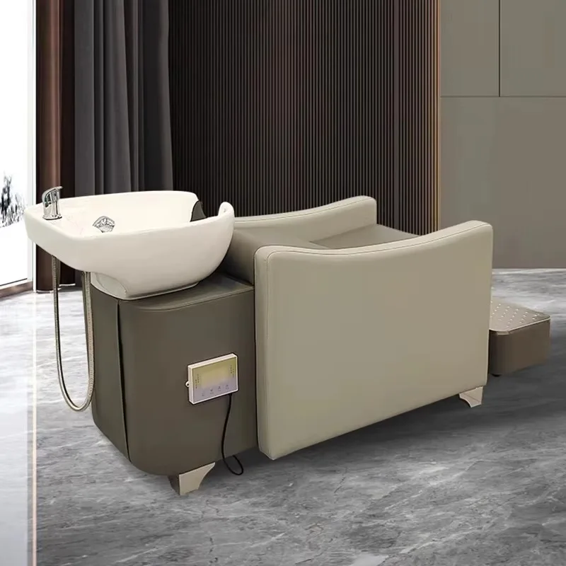 Salon Luksusowe Spa Głowy Nowoczesne Tajskie Modne Profesjonalne Szampony Sprzęt Łóżkowy Spersonalizowane Meble Komercyjne Silla Barbero