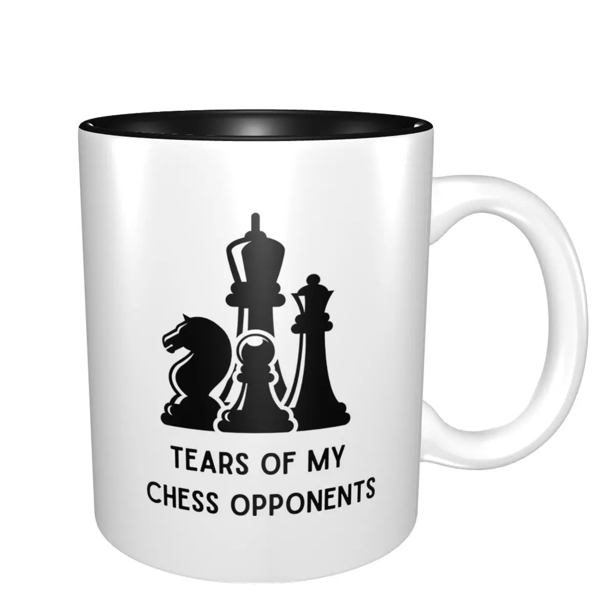 Tears of My Chess Opponents Funny Ceramic Mug | Witty Chess Lover Gift