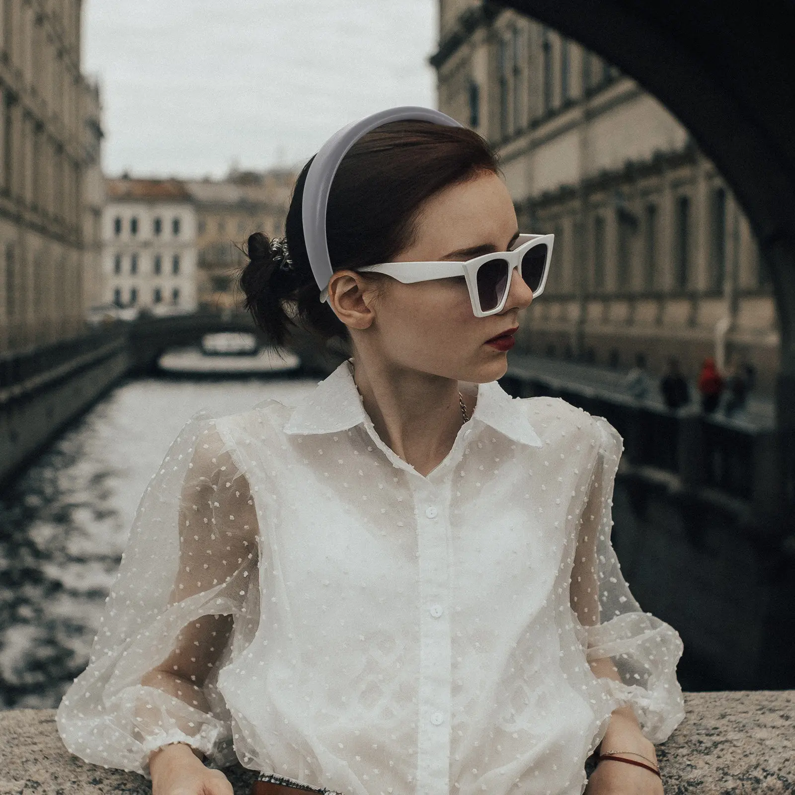 

Набор из 3-х широких повязок на голову из ПУ для женщин: модные, легкие, нескользящие, однотонные, для душа, декоративные