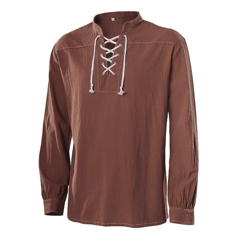 

Мужской винтажный костюм средневекового рыцаря-воина, зеленая туника, одежда, Норманская кавалерская коса, викинг, пират-саксонский