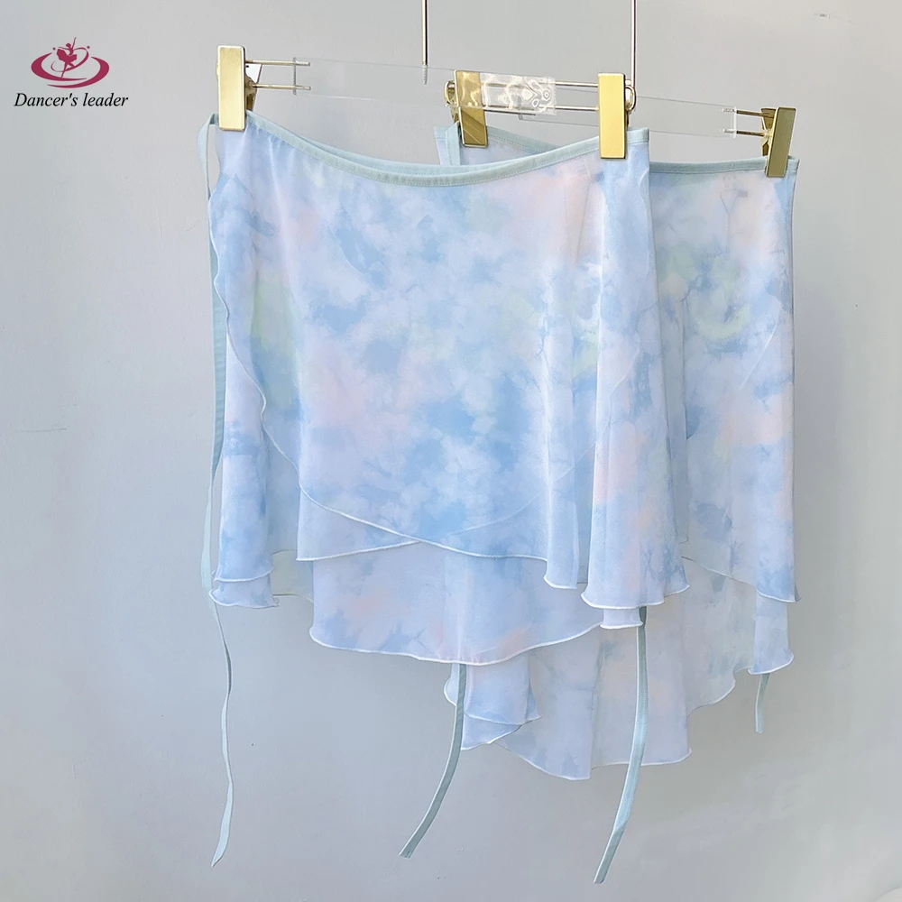 กระโปรงบัลเลต์สั้นแบบไล่สี, กระโปรงเต้นรำสำหรับผู้หญิง, กระโปรงฝึกซ้อมยิมนาสติก, เสื้อผ้าสำหรับผู้หญิง, กระโปรงเต้นรำลิริคอล