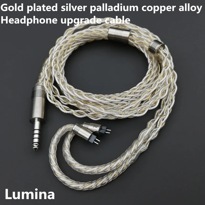 

HIFI OCC Индивидуальное чистое серебро с платиновым покрытием + 8-жильный чистый серебряный позолоченный + посеребренный кабель OCC Кабель 0,78 QDC MMCX