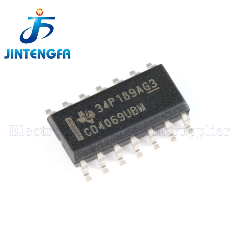 20 قطعة CD4069 DIP-14 SOP-14 CD4069UBE CD4069UBM96 CD4069UBM CD4069BM TC4069 HEF4069UBT HCF4069 SMD CMOS عرافة العاكس IC