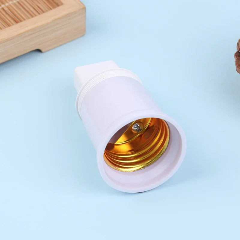 1Pcs MR16 G5.3 To E26/E27 Plug-in Lamp Holder Changed To Threaded Lampholder Lamp Holder Converter Adapter Screw Socket