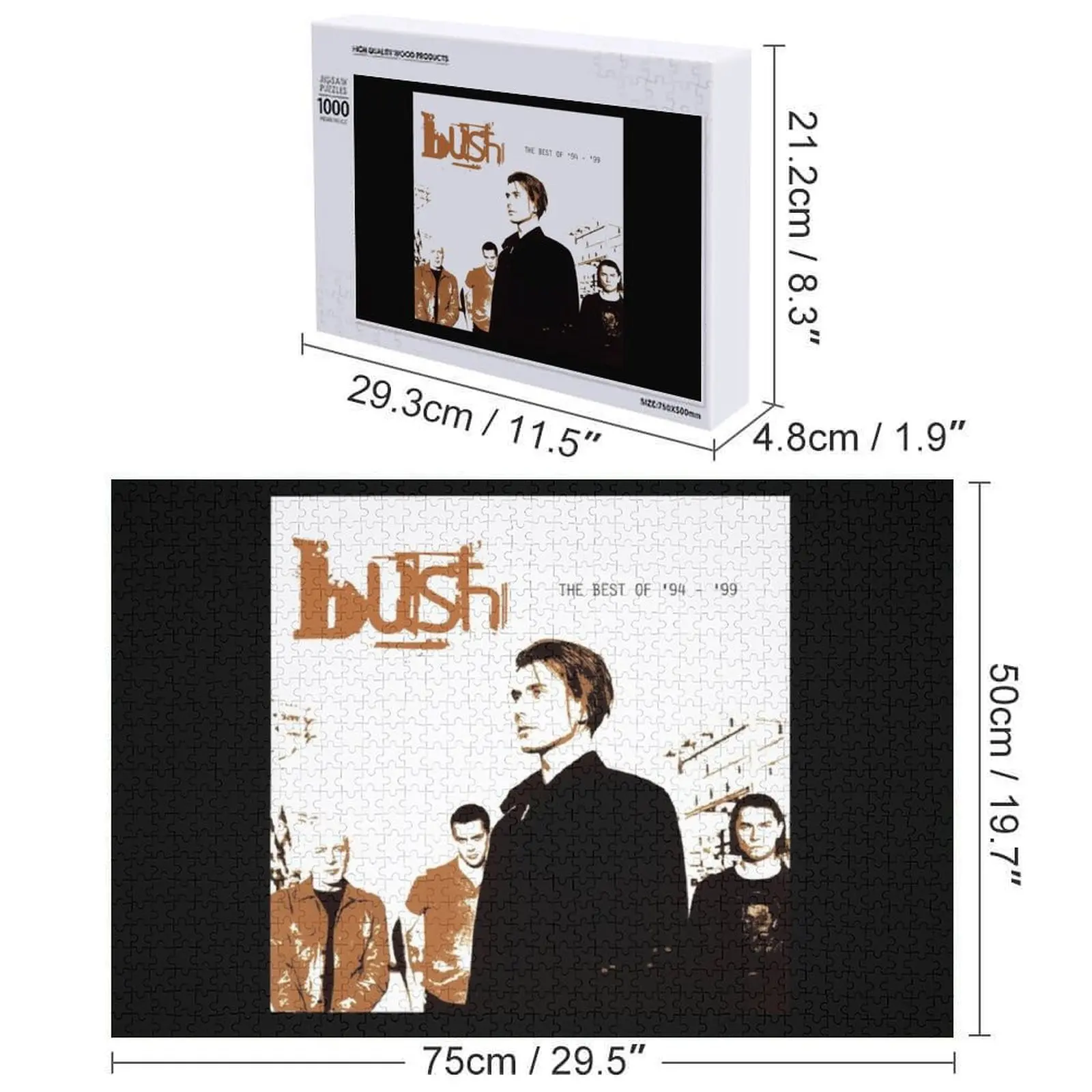 أفضل ما في أحجية الصور المقطوعة من بوش للأطفال ألعاب مخصصة لألغاز الأطفال