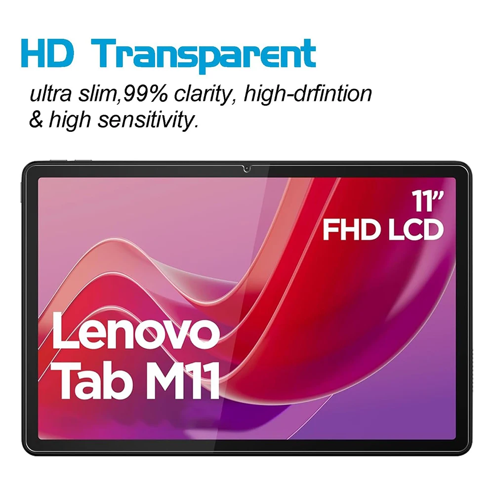 Dla Lenovo Tab M11 2024 11-calowy ekran ze szkła hartowanego TB-330FU TB-331FC 9H Tablet odporna na zarysowania przezroczysta folia ochronna