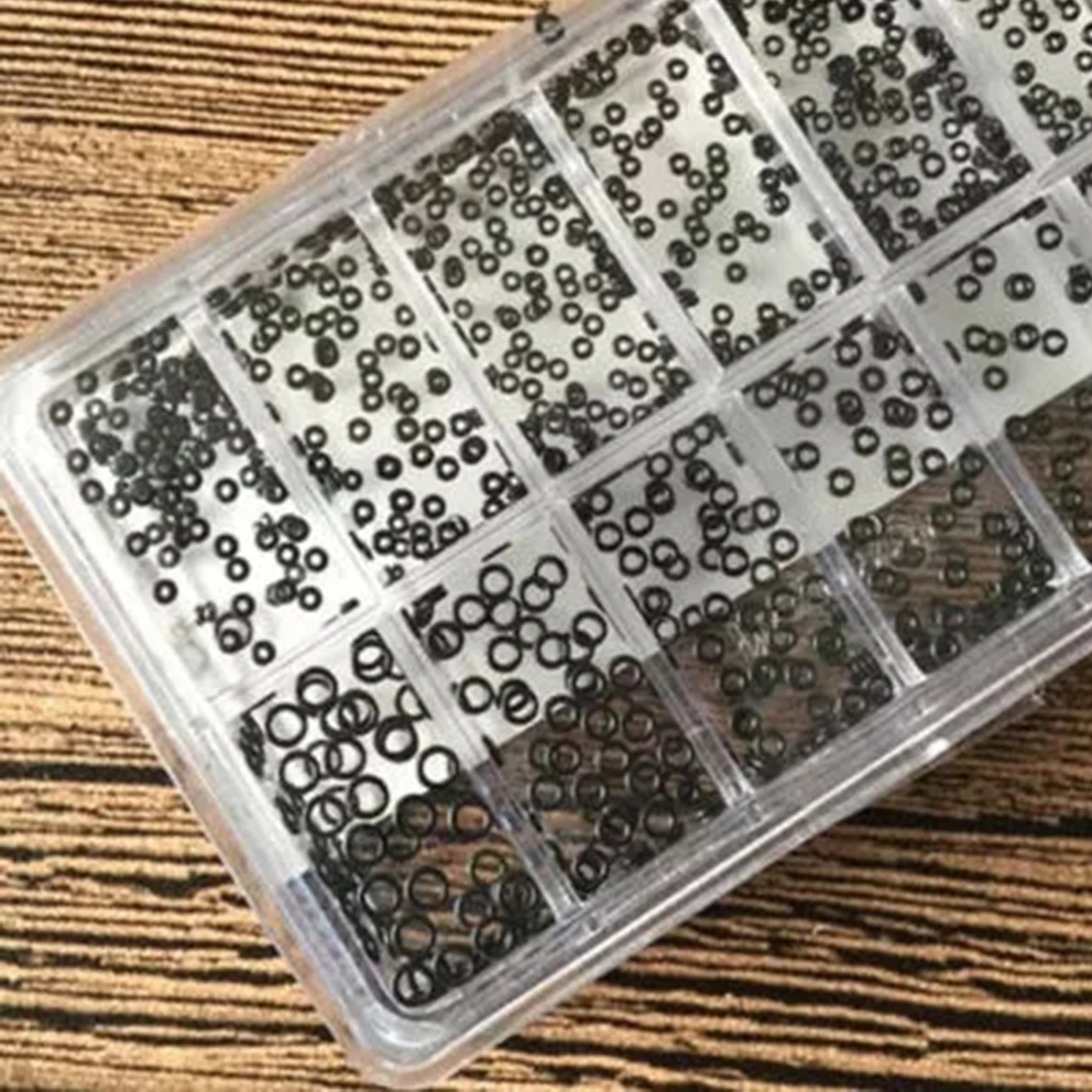 1000pcs/box Mini Rubber Washer O-Ring Watch Crown Waterproof Watches Seals Watch Repair Tools Watch Gaskets for Watchmaker