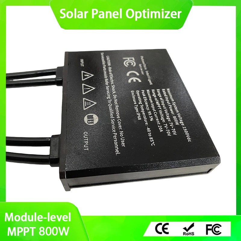 PV Solar PV Optimizer 800W MPPT aumenta la generazione di energia ottimizzatore intelligente 800W ottimizzatore solare ottimizzatore di potenza aumenta
