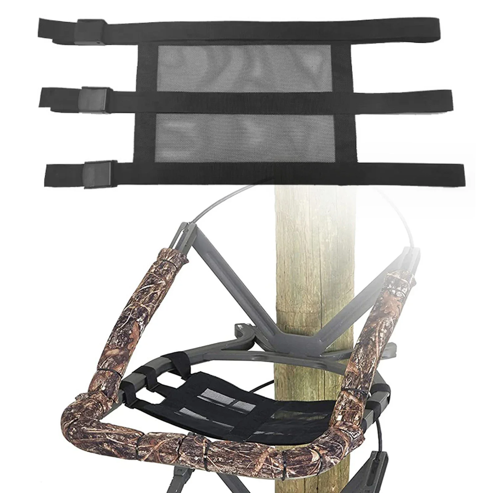 Nylon Treestand Seat Stand Treestand-Seat Black For Hunting Climbing Nylon Replacement 40 * 30cm Accessories New