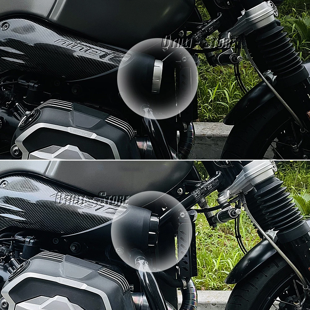 R تسعة T دراجة نارية الملحقات مدخل هواء غطاء CNC مدخل الهواء تصفية لسيارات BMW R تسعة T المتسابق RNINET RNineT تشويش إذاعي R9T الحضرية