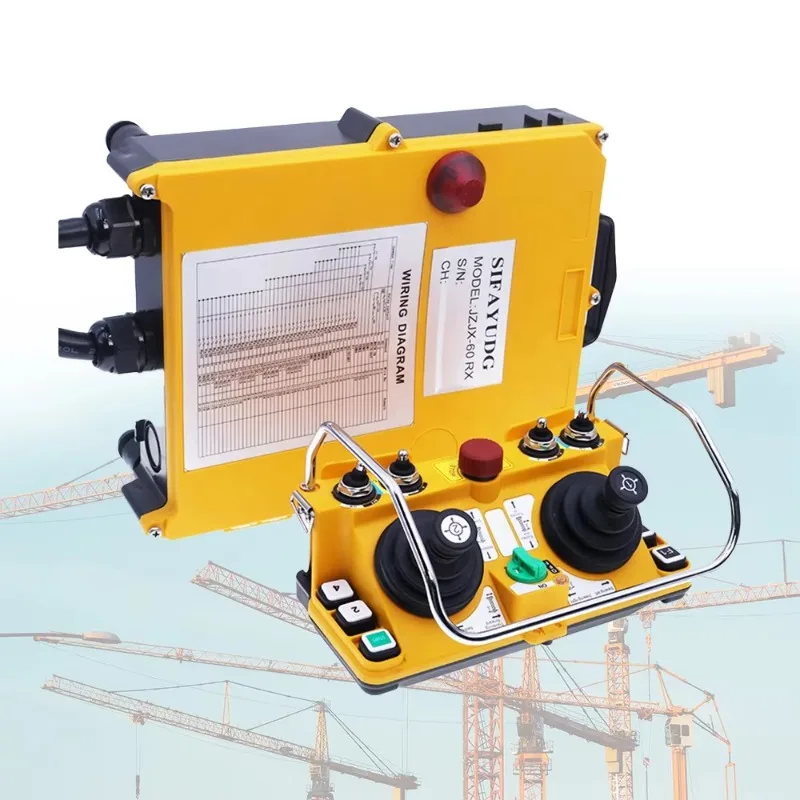 

NOMI Custom F24-60 Tower Truck Pump Crane Joystick Industrial Wireless Remote Control Automatic Waterproof IP65 Protection