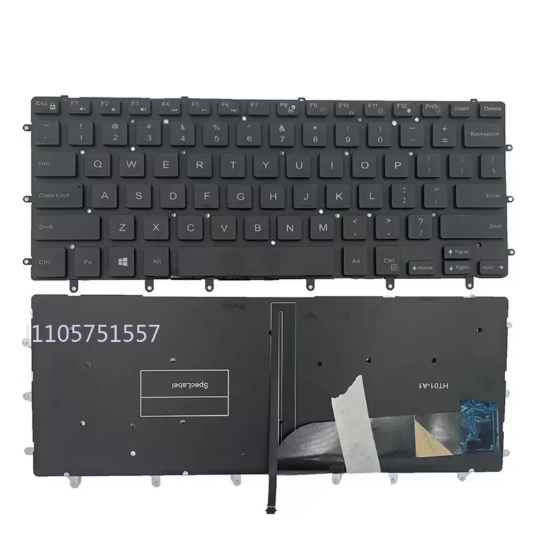 Keyboard for Dell XPS 15 9550 9560 9570 15BR Laptop US UK Layout