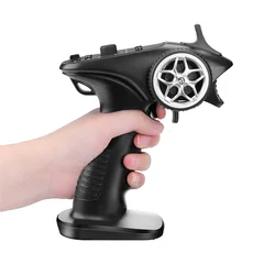 2.4GHz TX-4 4CH Radio System Transmitter Controller Remote Control with Receiver is suitable for RC Car Ship Tank