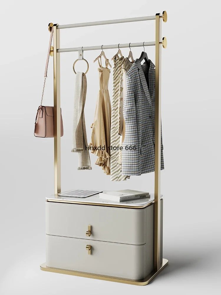 

Light luxury coat rack cabinet bedroom home floor