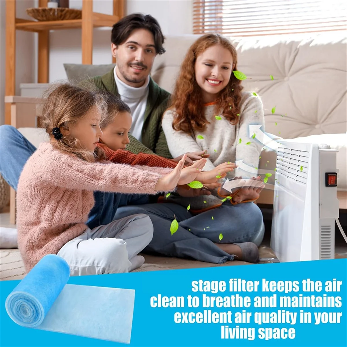 High-end Merv 8 Reusable Air Vent Filter Cut to Fit Electrostatic Floor Vent Filter Washable Replacement Ac Filter Compatible