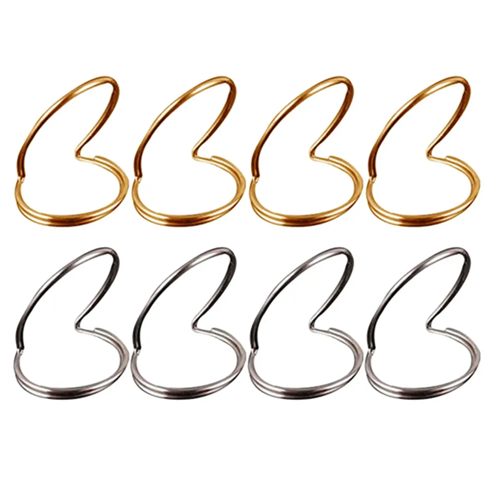 

8 Pcs Guitar Pick Supplies Finger Picks Ukulele Playing Accessories Acoustic Metal for