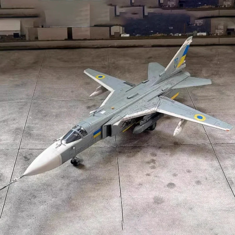 

Литой под давлением масштаб 1:72, Air Force SU-24M Su-24, истребитель из сплава, готовая имитационная модель, статическое украшение, сувенирные подарки для взрослых мальчиков