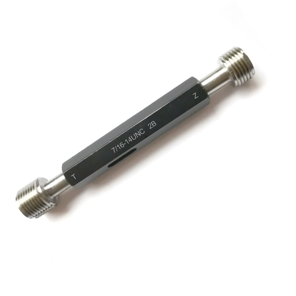 Imagem -03 - Calibre de Rosca Unificado 2b Unc Unf Unef Uns 16 Mão Direita Plugue de Parafuso Fino Calibres Gage Ferramentas Unc7 16 Unf7 16 Un7 1614 1620