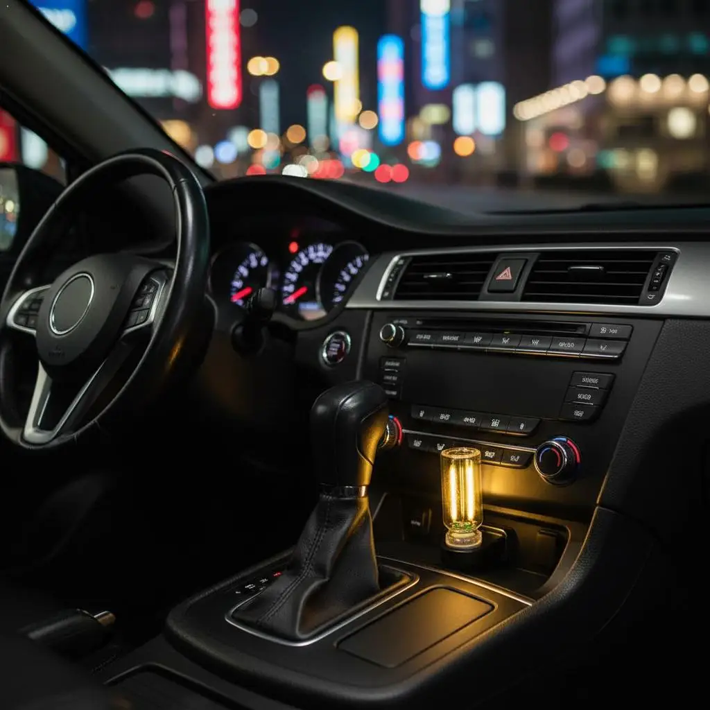 

Миниатюрный портативный USB-светильник с атмосферной подсветкой, стеклянный цилиндр, светодиодная ночная лампа для автомобиля, дома, офиса, прикроватная лампа, подключение и использование.