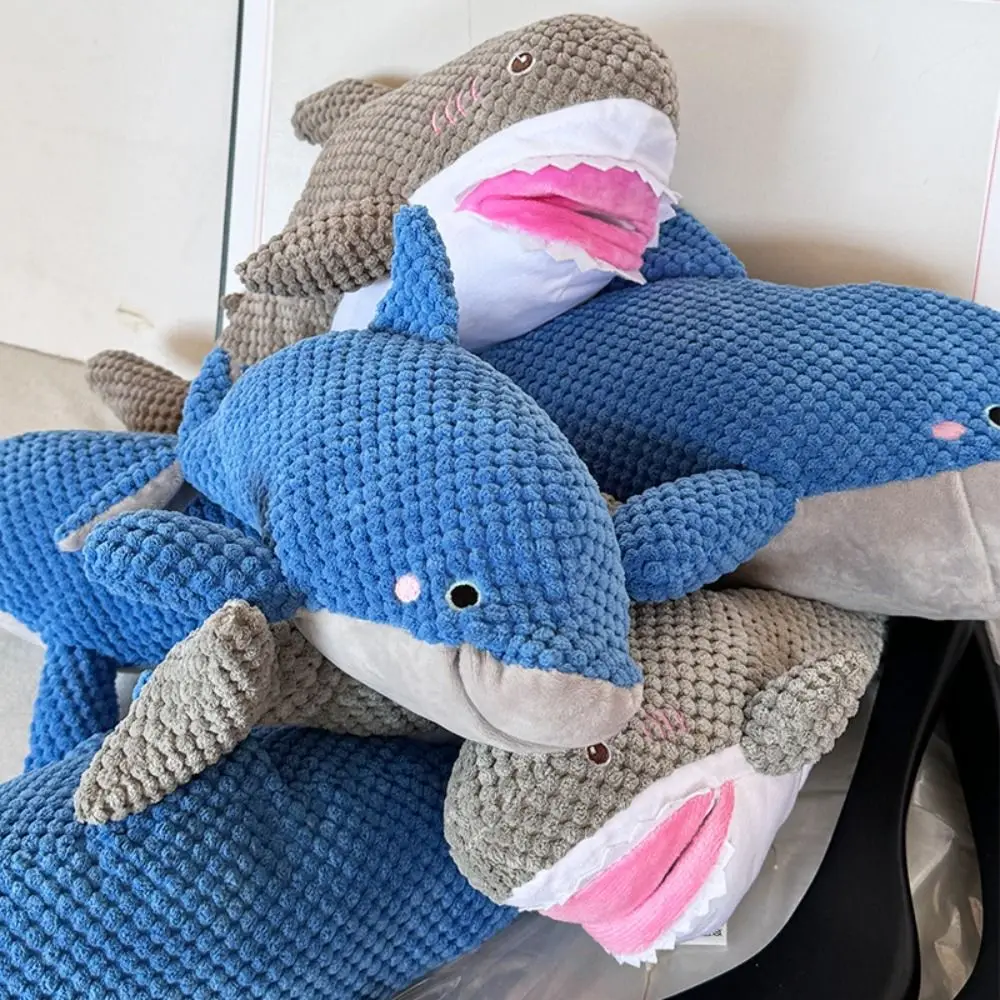 

Pet Interactive Toys Dolphin Squeaky Dog Toy Speak Up Animal Shape Pet Squeeze Sound Toy Portable Soft Pet Chew Plush Toy Gift