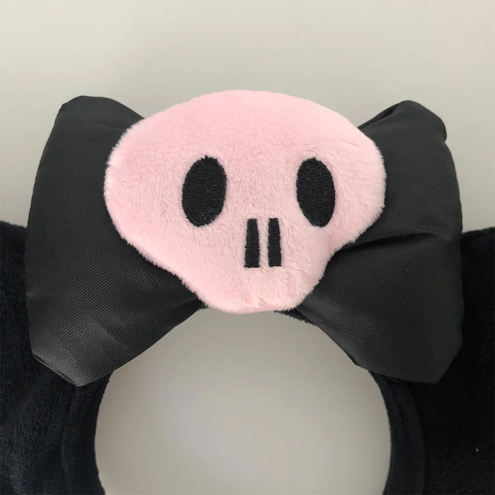 Anime melody bandana bonito cosplay macio rosa crânio headwear acessórios para o cabelo da menina fãs presente